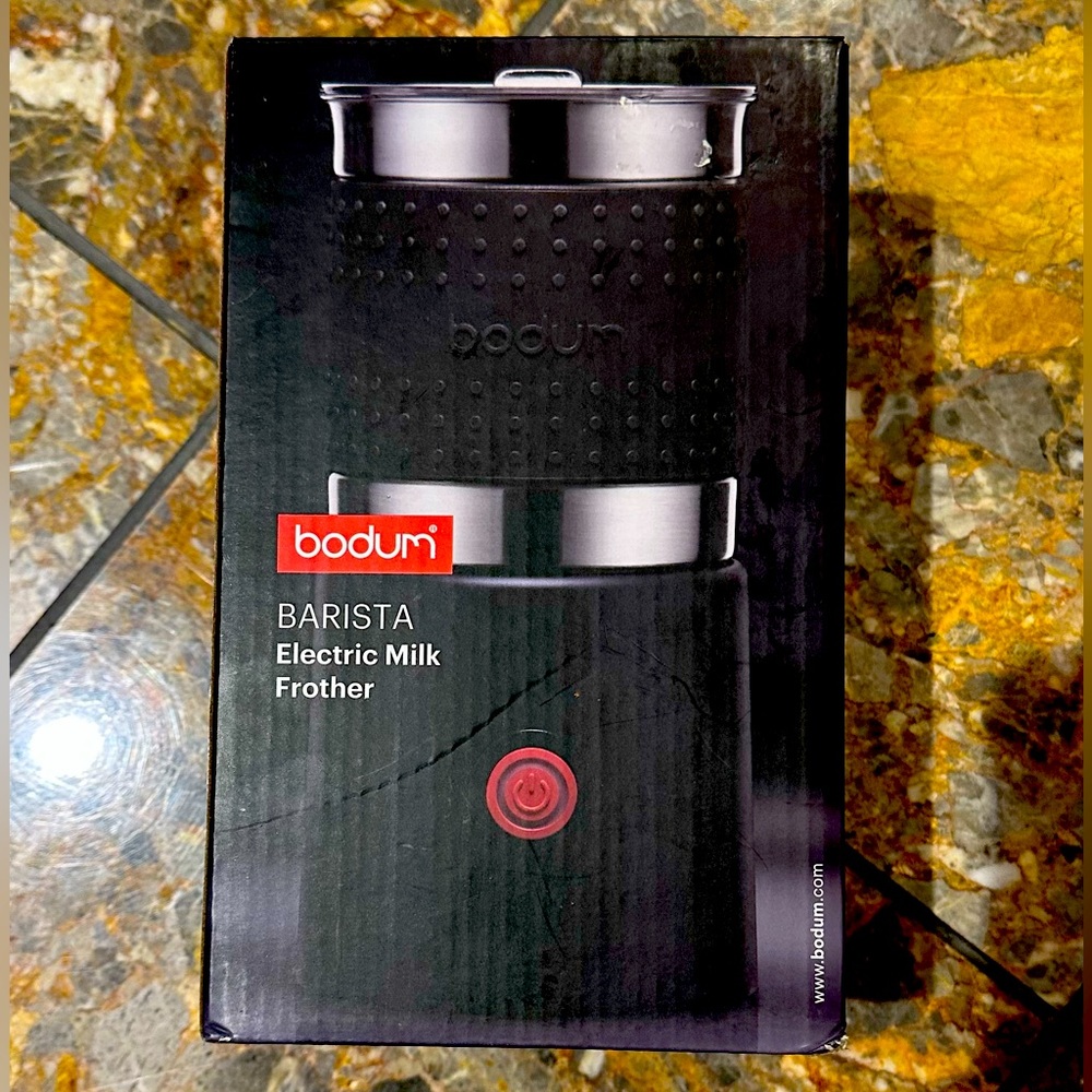 Bodum bistro electric milk frother–barista